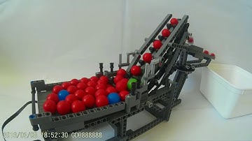 Lego gbc module: brick-built conveyor