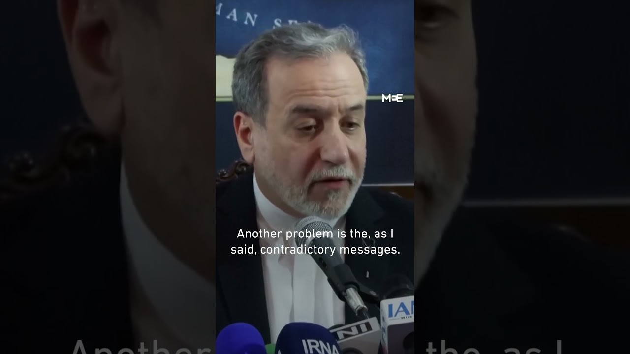 Araghchi says US-Iran talks ‘suffering from lack of trust’