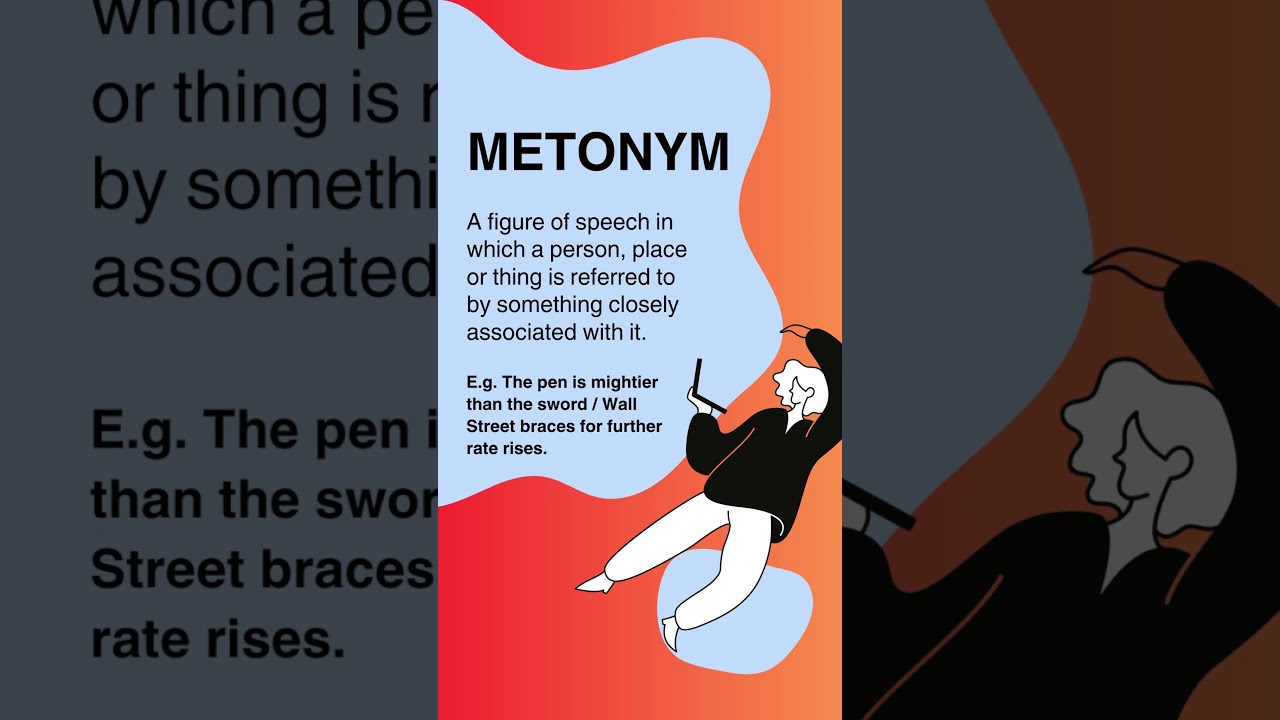 What is Metonym in English Literature? 🤔 