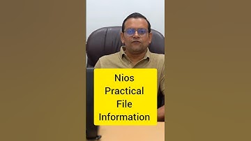 Nios Practical File and Exam #nios #gurusajjad #niospractical