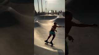 Epic Skateboarding At Venice Beach