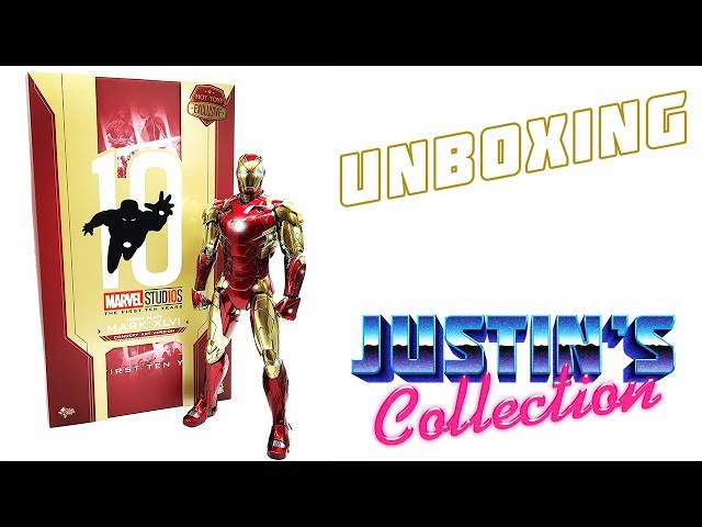 Figura Hot Toys MMS489D25 - Marvel Comics - Marvel Studios : The First Ten Years Iron Man Mark Xlvi Concept Art Version