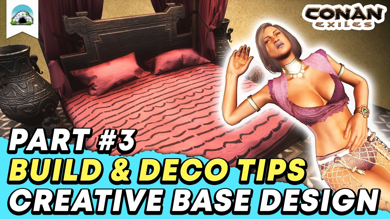 Deco & Building Tips (No Mods), Bedroom #2 - Guide | Conan Exiles
