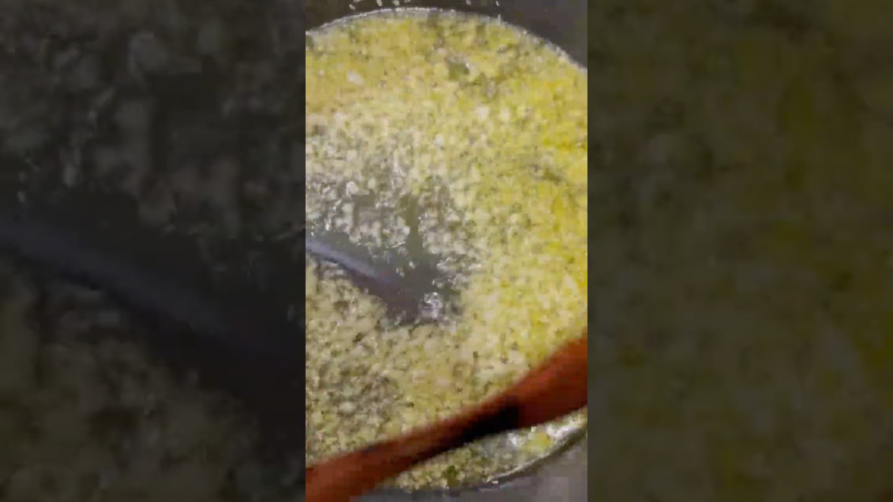 🔥 ASMR Garlic Frying Sounds | No Talking, Just Sizzle & Aroma 