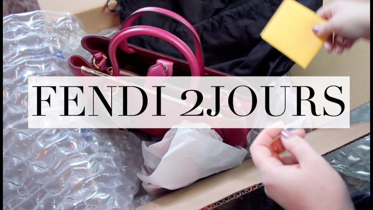 FENDI 2JOURS UNBOXING - YouTube