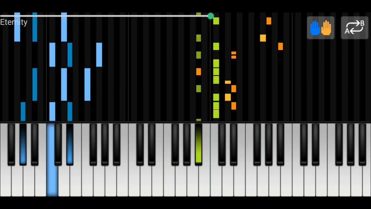 DG812 - Eternity Piano Cover/tutorial+ midi/sheets - YouTube