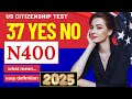 Important Yes/No Questions + Top 60 Vocabulary for U.S. Citizenship Interview 2025 – Easy Practice!