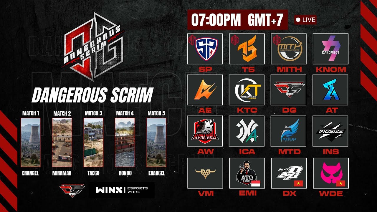 [LIVE] DANGEROUS SCRIM ROOM 10/11/2025