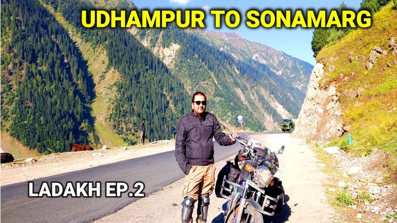 Sonmarg Valley | Udhampur to Sonmarg | Ladakh Bike Trip – Ep 02 | Hotels in Sonmarg | Meteor 350 Sonmarg Valley | Udhampur to Sonmarg | Ladakh Bike Trip – Ep 02 | Hotels in Sonmarg | Meteor 350