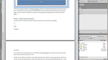 Case Study Part 1 Steps 1 and 2 - Site Setup and Directory Structure