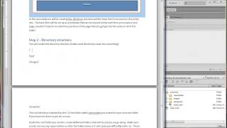Case Study Part 1 Steps 1 and 2 - Site Setup and Directory Structure