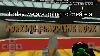 MCPE Command Block : Working Grappling Hook Tutorial