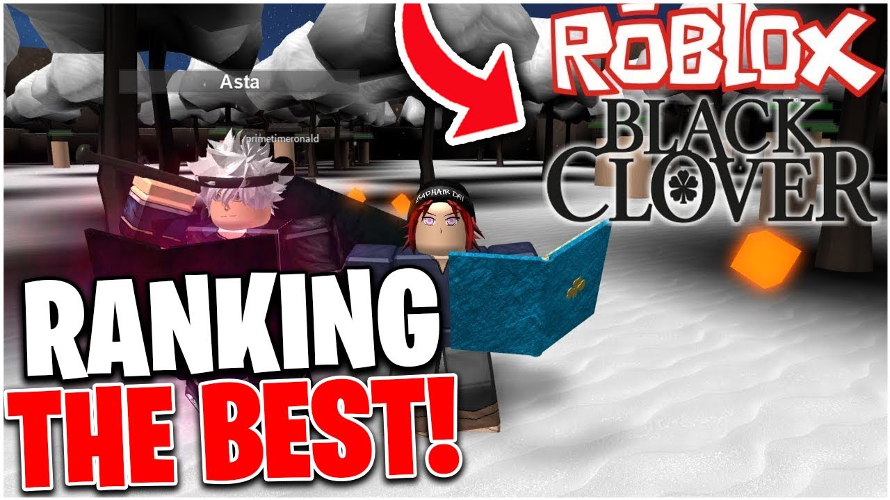 Ranking the best Black Clover Roblox games to play in 2021!! YouTube