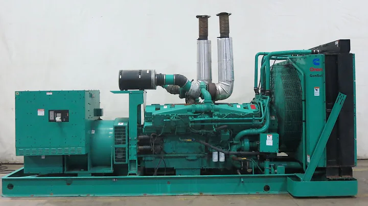Cummins DFLE 1500 kW diesel generator.  Cummins KTA50-G9 engine, 224 Hrs, Yr 1999 - CSDG # 4681