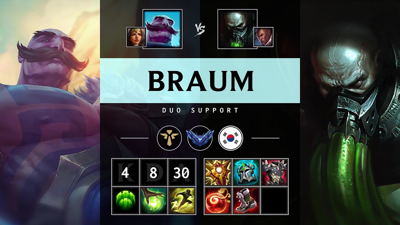 Braum Support vs Urgot - KR Diamond Patch 25.17