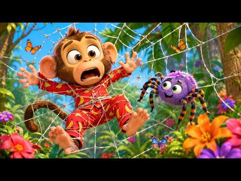 🐒 बंदर मामा पहन पजामा | Bandar Mama Pahan Pajama | 5 Mazedar Cartoon Stories | Hindi Rhymes