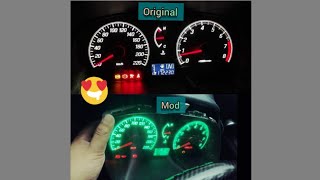 Member Tukar Led Meter Myvi Kemas Youtube