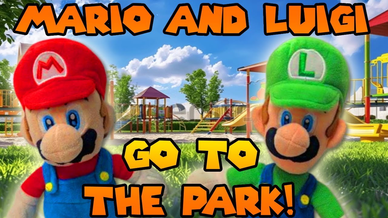 Mario and Luigi go to the park!