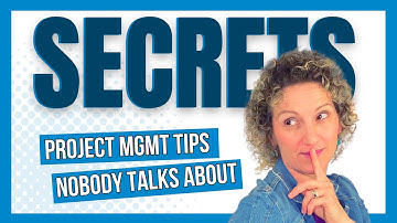 Off the Record Project Management Tips [NO ONE TALKS ABOUT THIS]