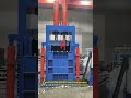 How Vertical Hydraulic Metal Baling Machine to Work? #recyclingmachine