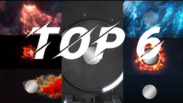 top best 6 intro gaming template for YouTube high quality &logo/ gaming template for YouTube/