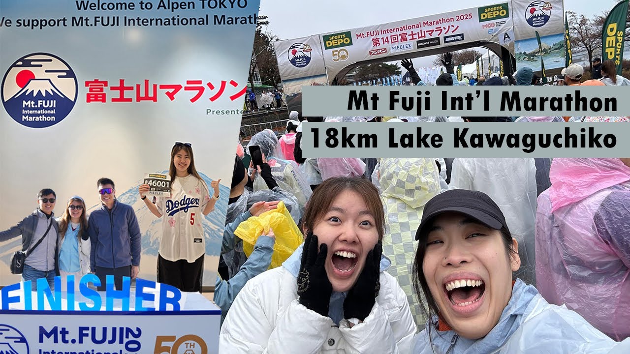 Kawaguchiko | 50th Mt Fuji International Marathon 2025 & One Round Around Lake Kawaguchiko