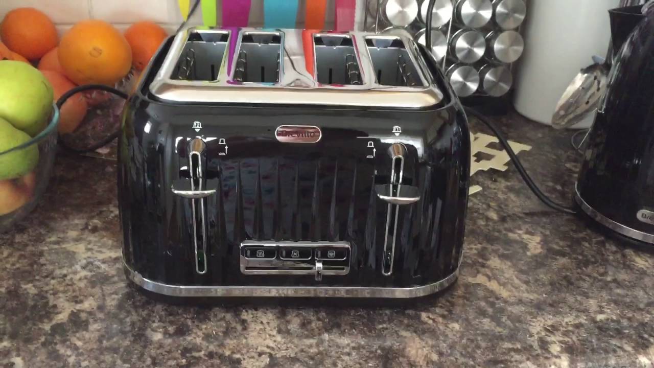 Breville impressions black gloss 4 slice toaster YouTube