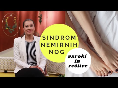 Sindrom nemirnih nog − vzroki in rešitve; Jelena Dimitrijević