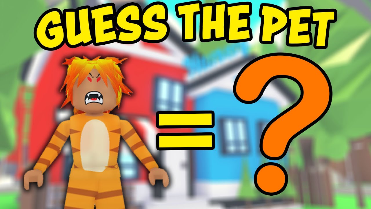 Guess This Adopt Me! Pet and Win IT FOR FREE x 5 YouTube