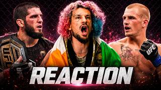 Suga s Live Reaction to Islam Makhachev vs Ian Garry at UFC 330
