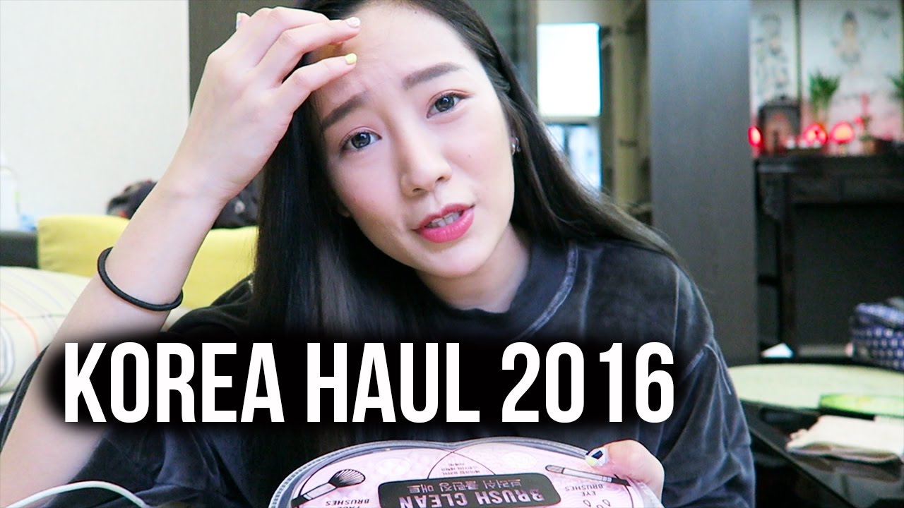 小小韓國戰利品分享 | Korea Haul 2016
