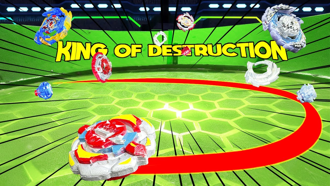 King Of Burst Battle Beyblade Fight in Real Life Beyblade Battle in Real Life YouTube