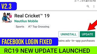 RC19 new update launched || V2.3|| Facebook login fixed screenshot 3