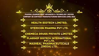 Pharma Leaders Most Advanced & Technology driven Company in Contract Manufacturing Services 2021
