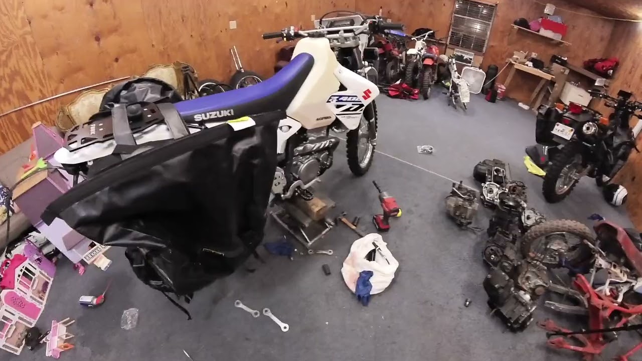 DRZ400SMにDELTAスリップオンマフラー - YouTube