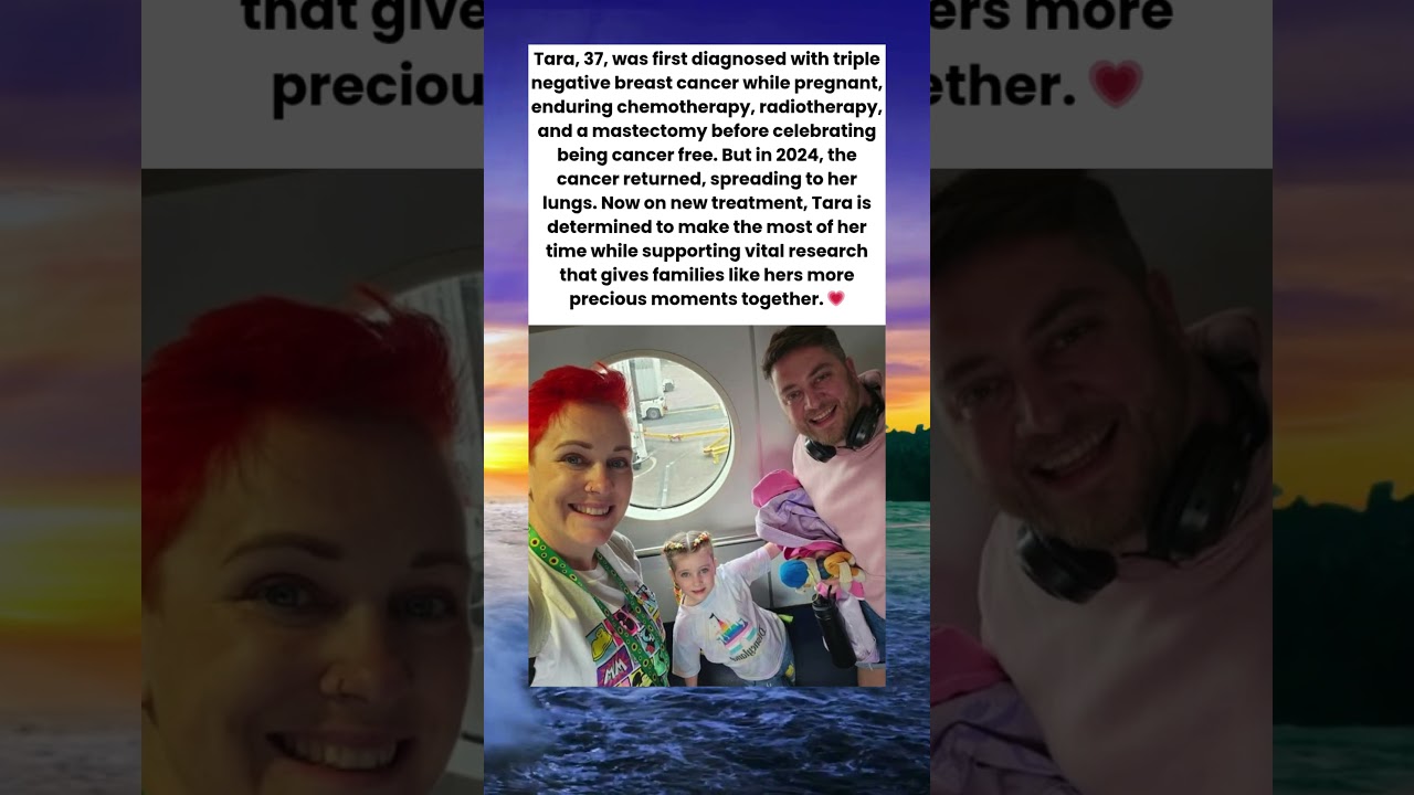 Tera's Brave Fight Young Mom Faces Secondary Breast cancer while Supporting life saving Research ❤️