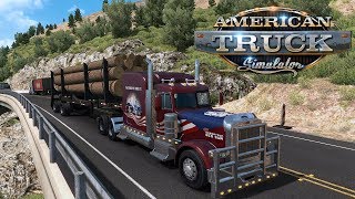 🚛ПО ДОРОГАМ АМЕРИКИ. AMERICAN TRUCK SIMULATOR!