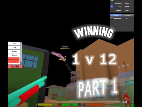 WINNING 1V12 PART 1 - YouTube