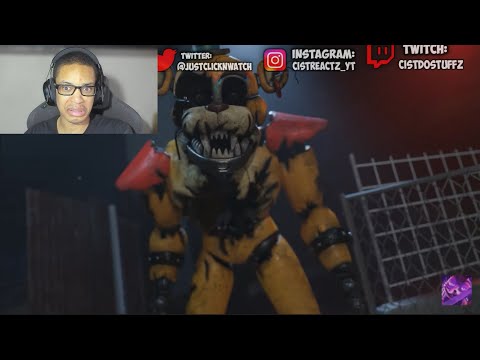 RUIN DLC ESCAPING FROM FREDDY SECURITY BREACH [FM] REACTION || FREDDY HUNTS GREGORY