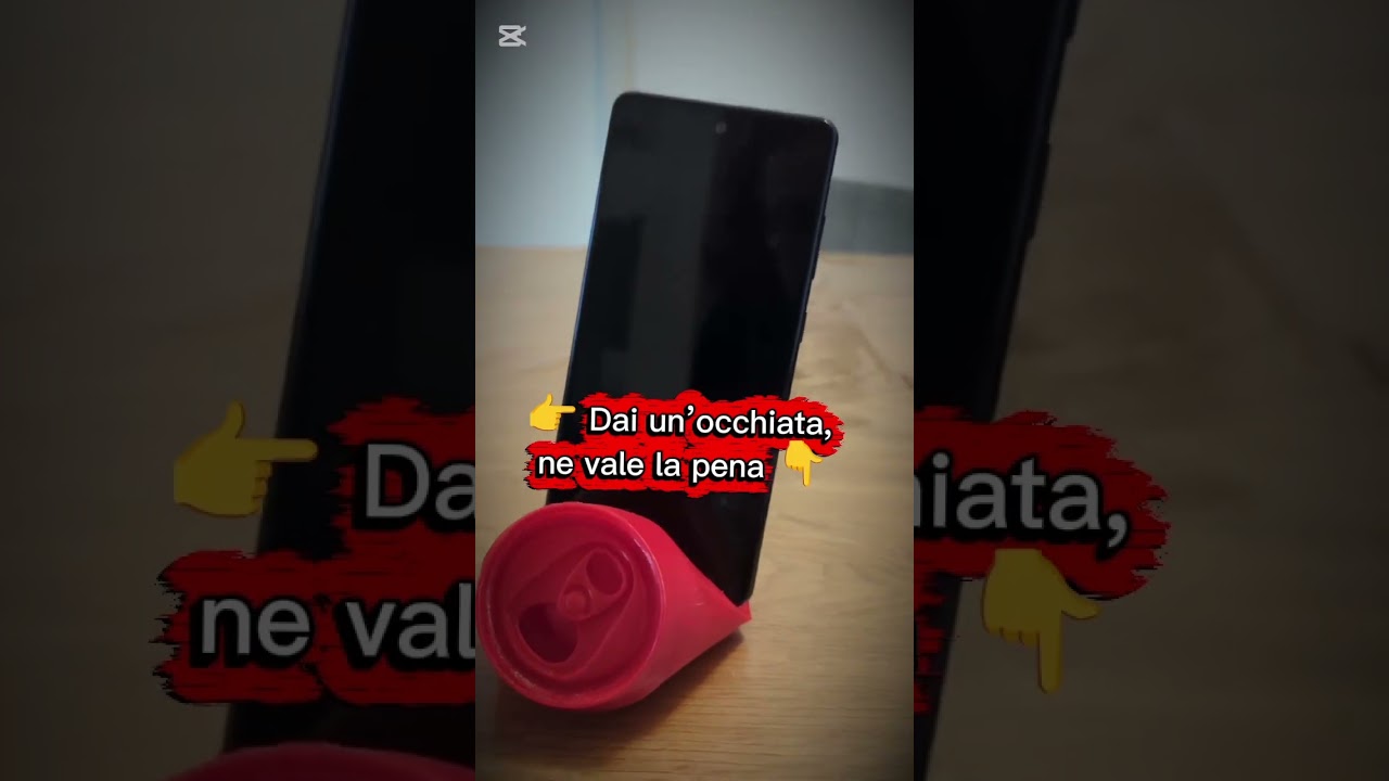 Una lattina? No, il porta cellulare più cool che vedrai oggi 🔥 