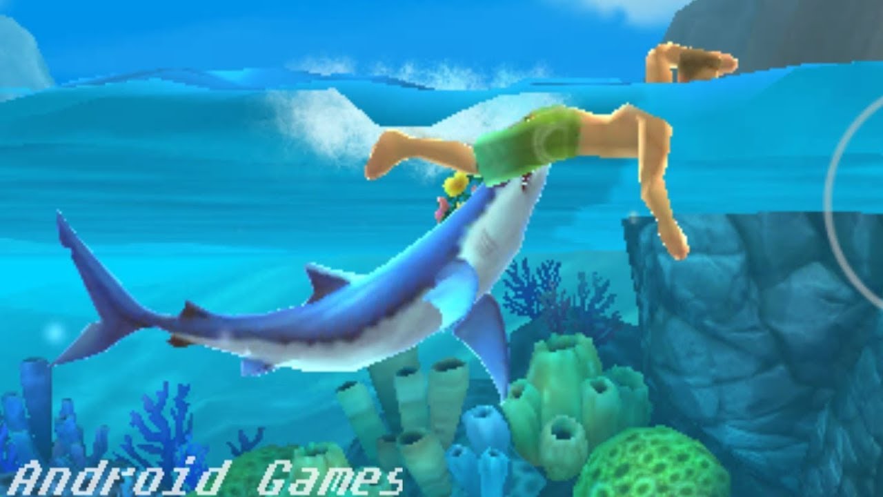Android Gameplay - Hungry Shark Part 15 - YouTube