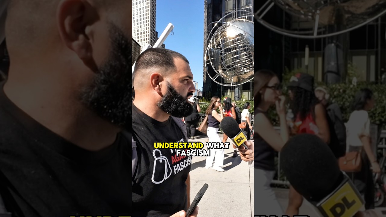 I ask a New Yorker how he plans to fight fascism 