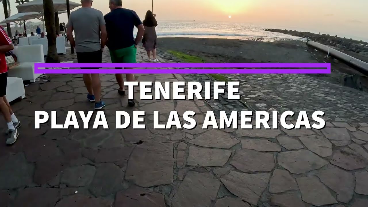 Winter in Tenerife, Spain - Surfers Watching in Playa de Las Americas (Part 7)
