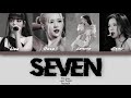 seven *jungkook* cover blackpink lyrics #lyrics #blackpink #seven #jungkook #cover @BLACKPINK