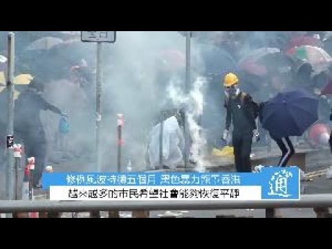 百萬香港市民踴躍參與“反黑暴”網上聯署