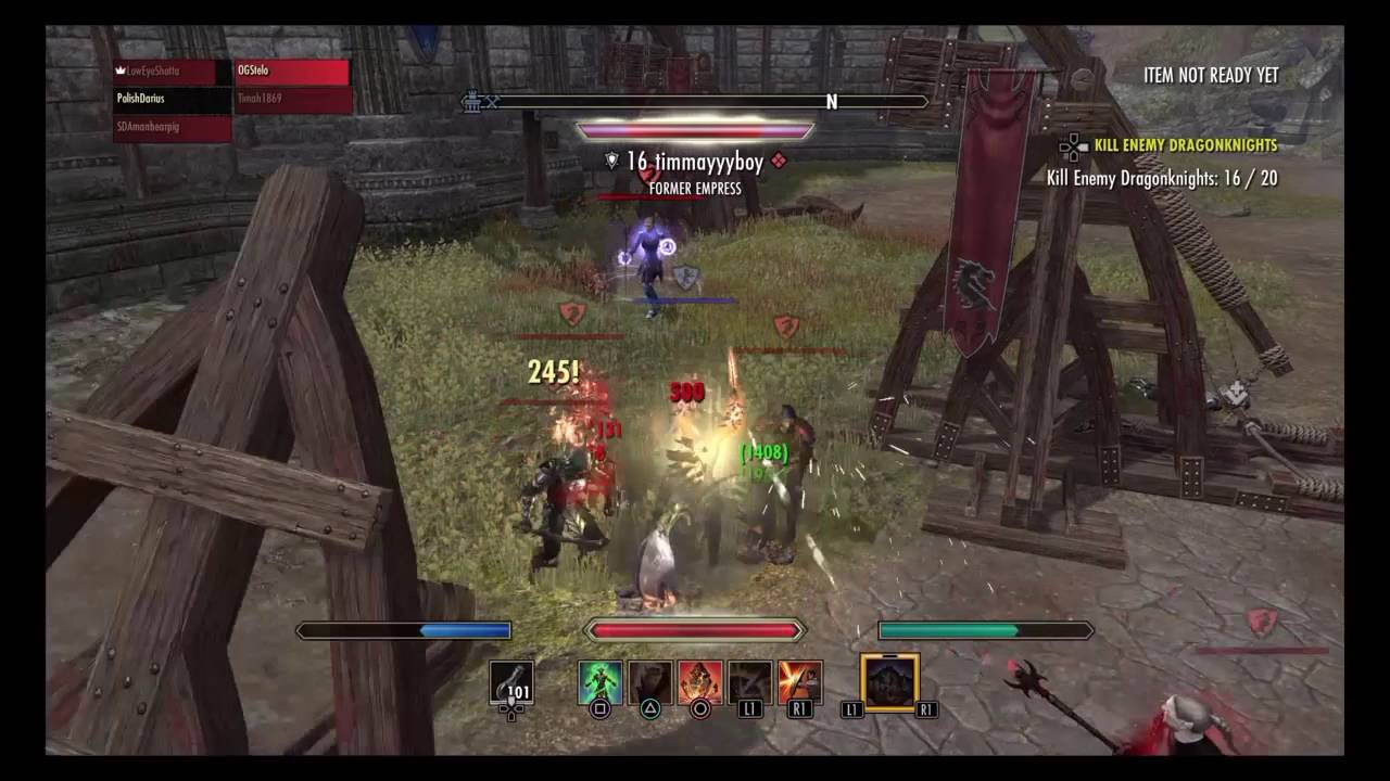 ESO: Stam DK Werewolf 1vX (Armoured Scourger 2.0)