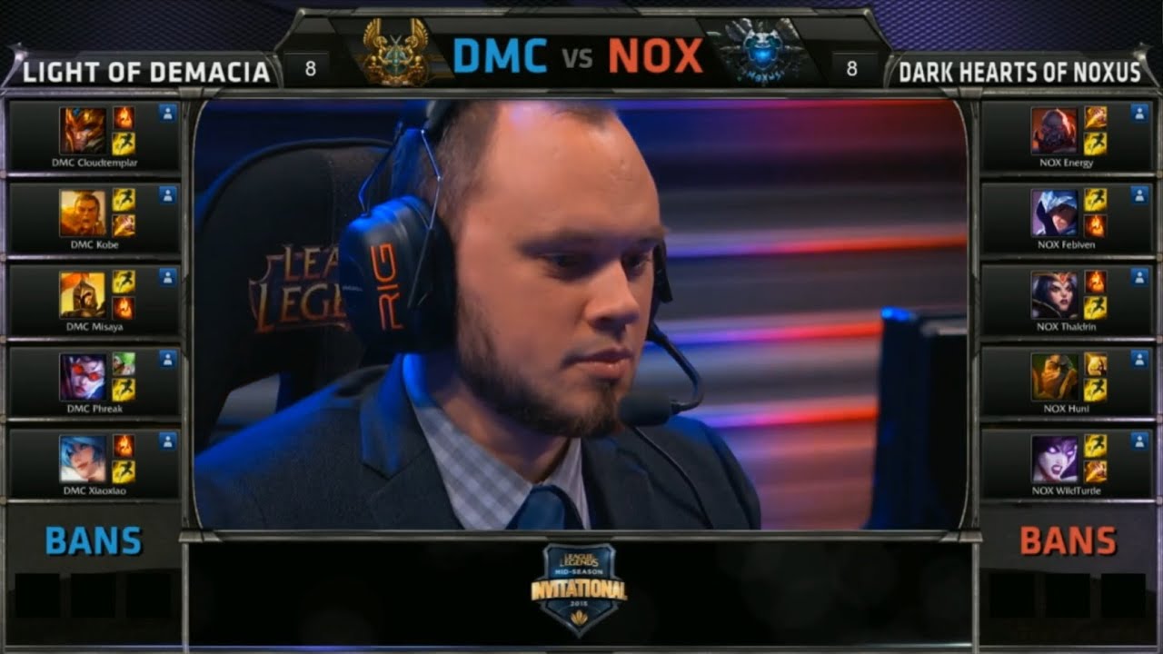 Casters (DMC) vs Pros (NOX) (MSI 2015 - Mid Season Invitational Finals EXHIBITION MATCH)