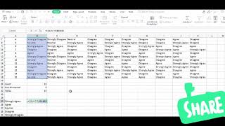 How to Calculate Percentage in Likert Scale Plus Presentation and Interpretation