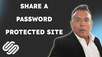 How to share a password protected site in Squarespace  { 2025 edition }