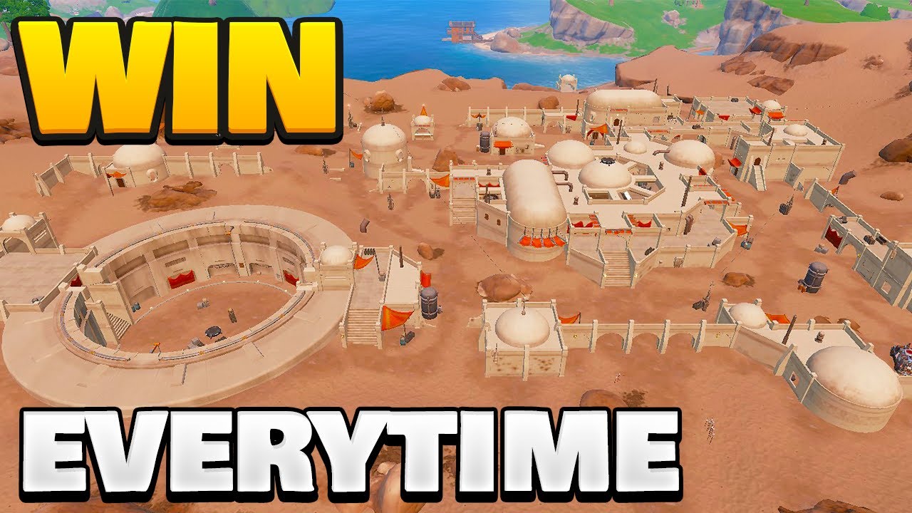 How to WIN at Fortnite OUTPOST ENCLAVE EVERYTIME (Looting Route)